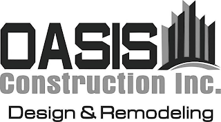 OASIS CONSTRUCTION INC. DESIGN & REMODELING logo