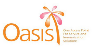 OASIS ONE ACCESS POINT FOR SERVICE AND IMMUNIZATION SOLUTIONS logo