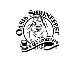 OASIS SHRINEFEST BAR-B-QUE COOKOFF logo