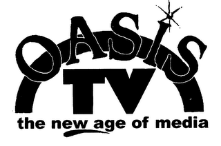 OASIS TV THE NEW AGE OF MEDIA logo