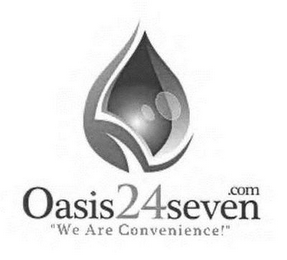 OASIS24SEVEN.COM "WE ARE CONVENIENCE!" logo