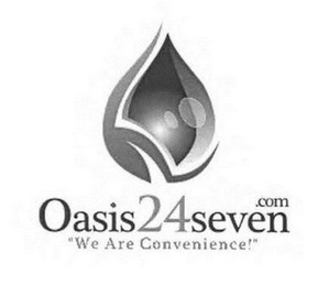 OASIS24SEVEN.COM "WE ARE CONVENIENCE!" logo