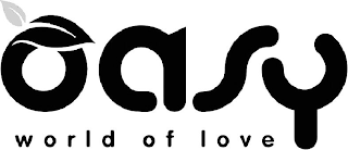 OASY WORLD OF LOVE logo