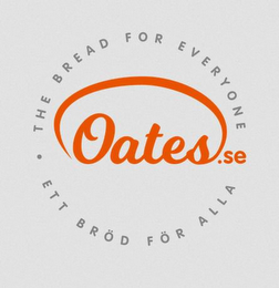OATES.SE THE BREAD FOR EVERYONE . ETT BRÖD FÖR ALLA logo