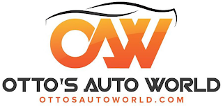 OAW OTTO'S AUTO WORLD OTTOSAUTOWORLD.COM logo