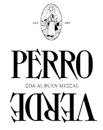 OAX MEX PERRO VERDE ODA AL BUEN MEZCAL logo