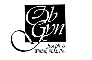 OB GYN JOSEPH D. WELTER, M.D., P.A. logo
