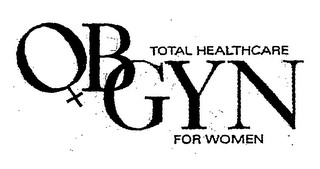 OB GYN TOTAL HEALTHCARE FOR WOMEN logo