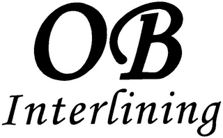 OB INTERLINING logo