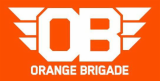 OB ORANGE BRIGADE logo