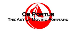 OB PORTUS THE ART OF MOVING FORWARD logo