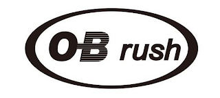 OB RUSH logo