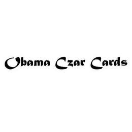 OBAMA CZAR CARDS logo