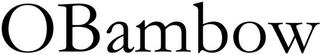 OBAMBOW logo