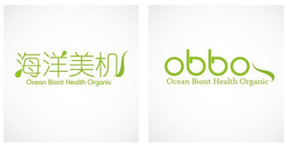 OBBO OCEAN BIONT HEALTH ORGANIC OCEAN BIONT HEALTH ORGANIC logo