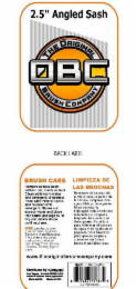 OBC THE ORIGINAL BRUSH COMPANY logo