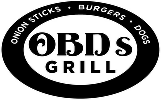 OBDS GRILL ONION STICKS  ·    BURGERS  ·    DOGS logo