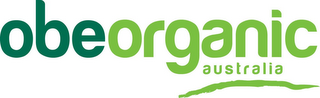 OBE ORGANIC AUSTRALIA logo