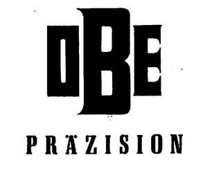 OBE PRAZISION logo