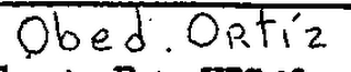 OBED ORTIZ logo