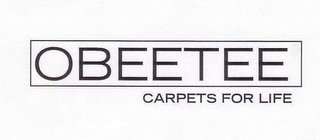 OBEETEE CARPETS FOR LIFE logo