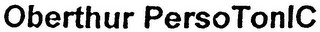 OBERTHUR PERSOTONIC logo