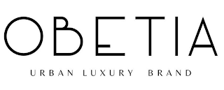 OBETIA URBAN LUXURY BRAND logo