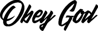 OBEY GOD logo