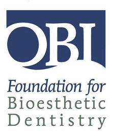 OBI FOUNDATION FOR BIOESTHETIC DENTISTRY logo