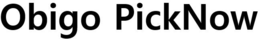 OBIGO PICKNOW logo