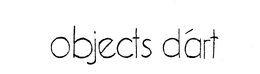 OBJECTS D'ART logo