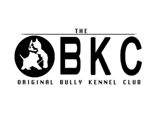 OBKC THE ORIGINAL BULLY KENNEL CLUB logo