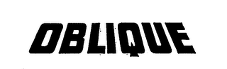 OBLIQUE logo