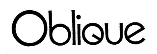 OBLIQUE logo