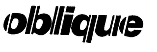 OBLIQUE logo