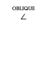 OBLIQUE logo