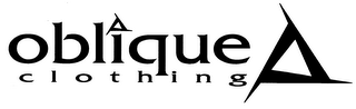 OBLIQUE CLOTHING logo