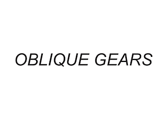 OBLIQUE GEARS logo