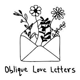 OBLIQUE LOVE LETTERS logo