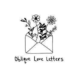 OBLIQUE LOVE LETTERS logo