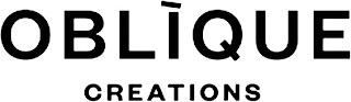 OBLIÌQUE CREATIONS logo