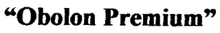"OBOLON PREMIUM" logo