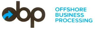 OBP OFFSHORE BUSINESS PROCESSING logo