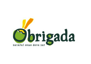 OBRIGADA NATURAL COMO DEVE SER logo