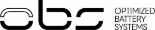 OBS OPTIMIZED BATTERY SYSTEMS logo