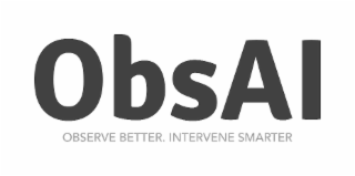 OBSAI OBSERVE BETTER. INTERVENE SMARTER logo