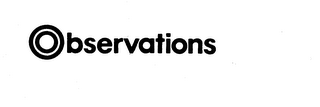 OBSERVATIONS logo