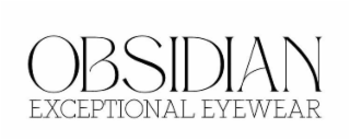 OBSIDIAN EXCEPTIONAL EYEWEAR logo