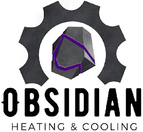 OBSIDIAN HEATING & COOLING logo