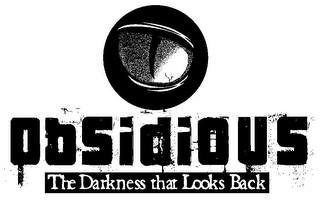 OBSIDIOUS THE DARKNESS THAT LOOKS BACK logo